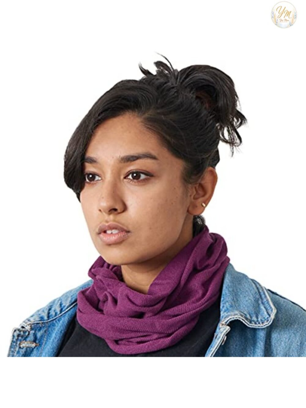 100% Mulberry Silk Headband Neck Gaiter Reversible Beanie Scarf